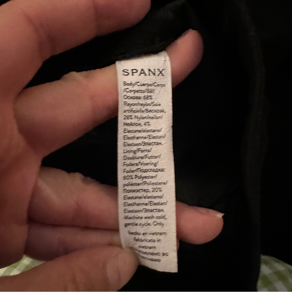 SPANX Black Ponte Slim Straight Pant sz L - Picture 10 of 10